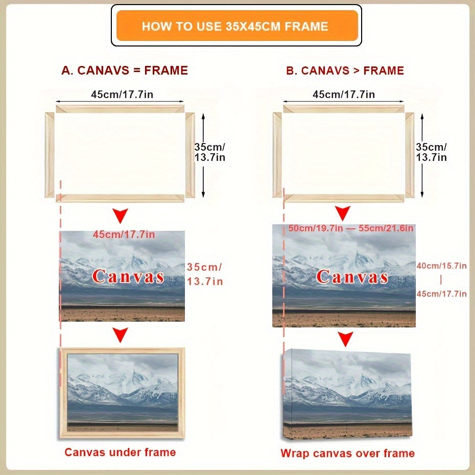 Cornice fotografica in legno massiccio fai-da-te per dipinti a olio diamantati e decorazioni da parete - Perfetta per l'arredamento domestico