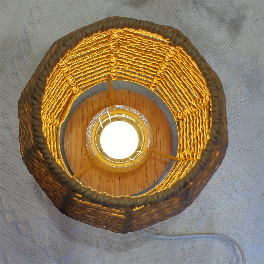 EcoLoom - Candeeiro de Mesa em Madeira Feito à Mão com Brilho LED Aconchegante