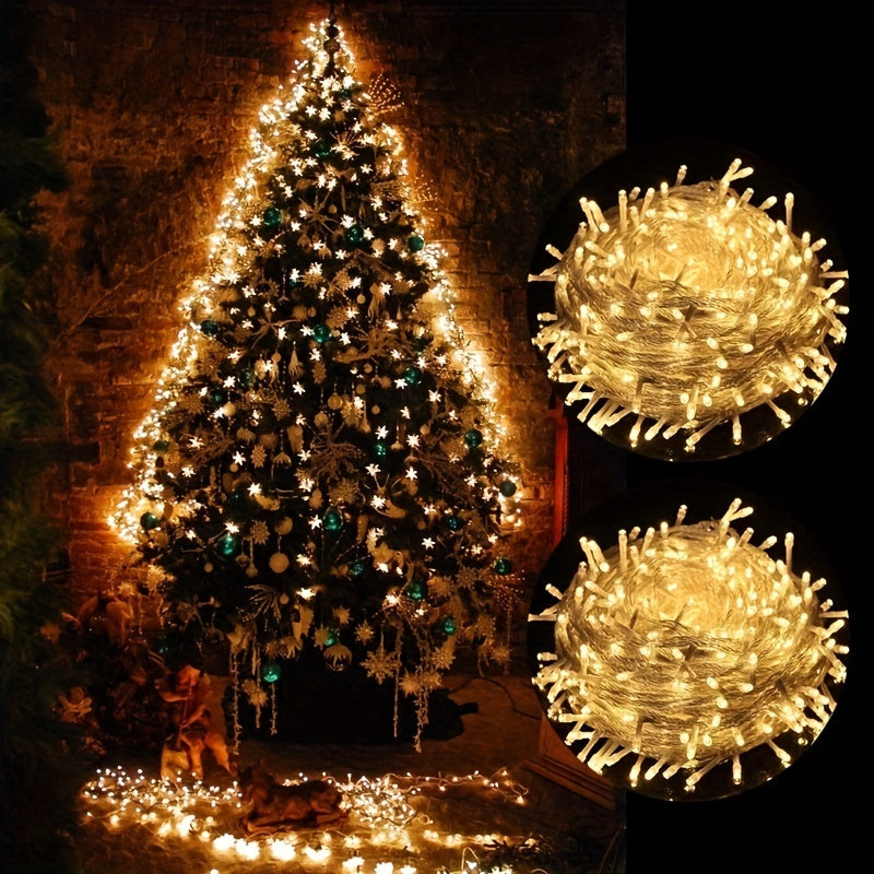 FairyGlow - Guirnalda de luces LED de hadas para decoración festiva
