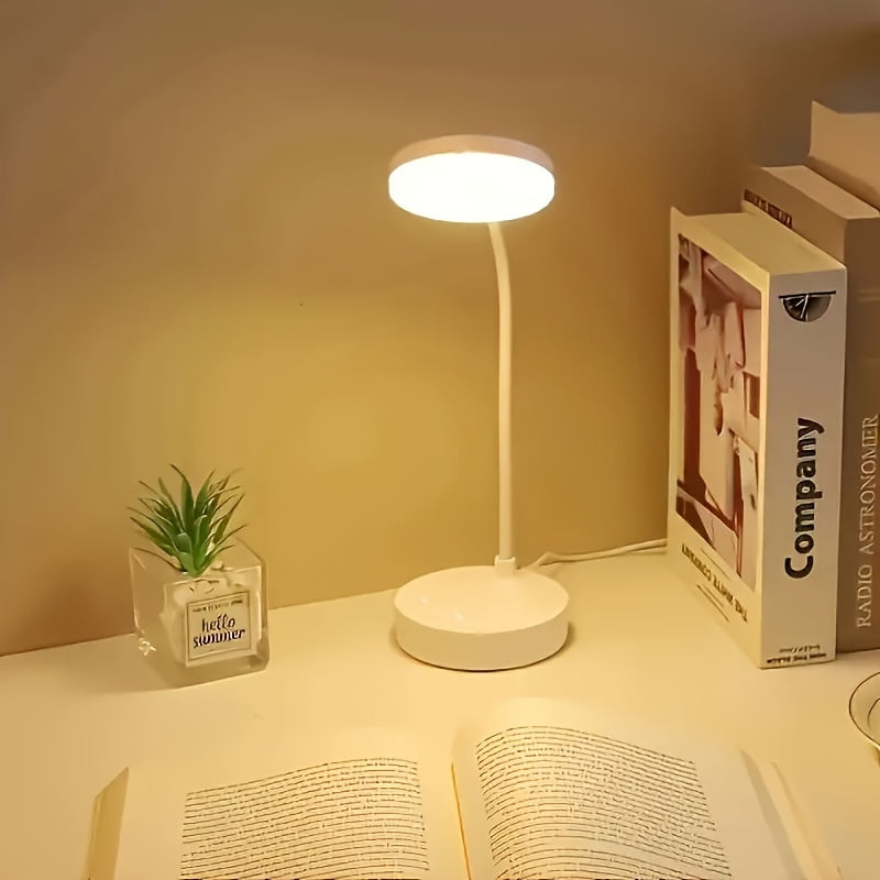 FlexiLight - LED Desk Lamp with 3-Level Dimming and USB Power Supply