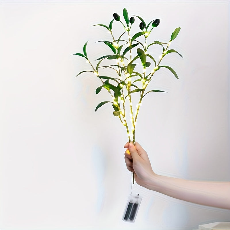 LumiTak - Olive Branch LED Table Lamp Decorative