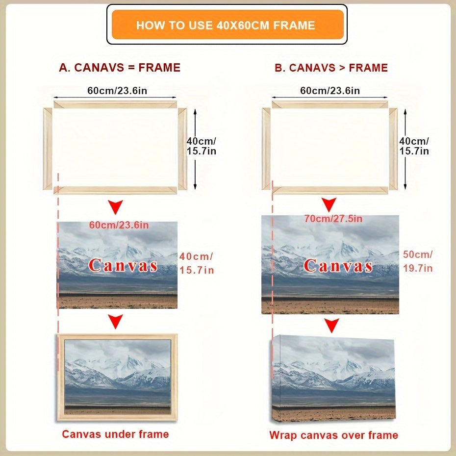 Cornice fotografica in legno massiccio fai-da-te per dipinti a olio diamantati e decorazioni da parete - Perfetta per l'arredamento domestico