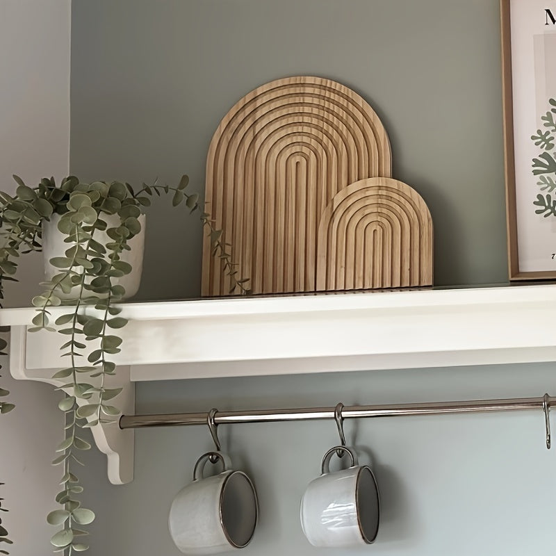 BohoShelf - Rainbow Wall Shelf Ornament - Set of Two