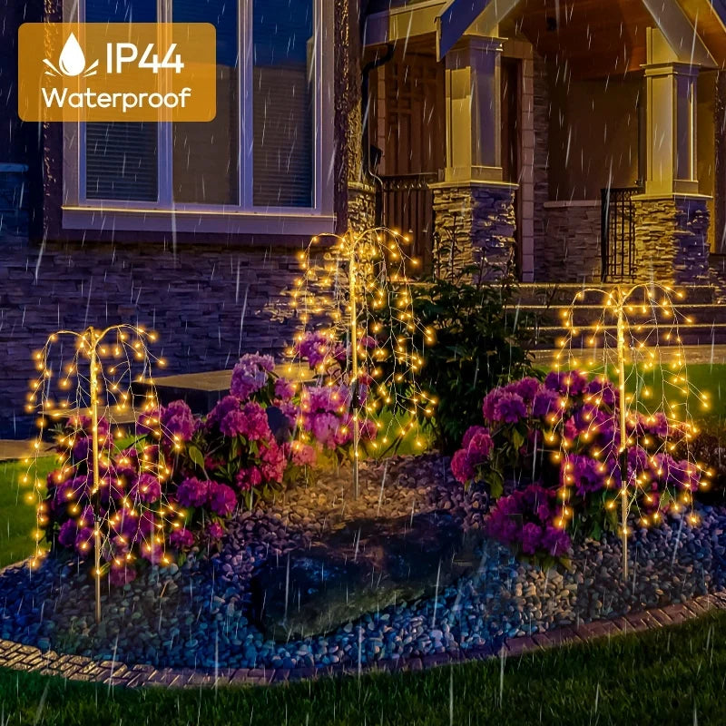 3 Packs Solar Garden Lighting Outdoor Decor