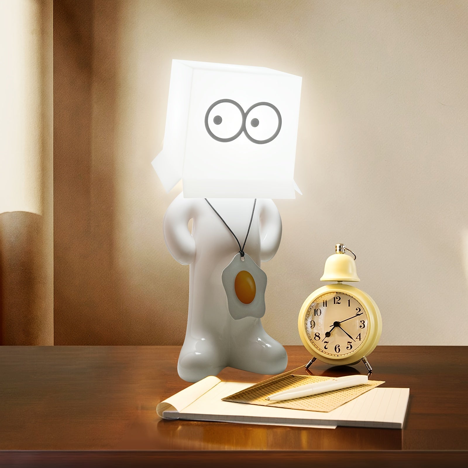 FunGlow - Lampada da tavolo creativa, lampada notturna LED USB per decorazione della camera da letto