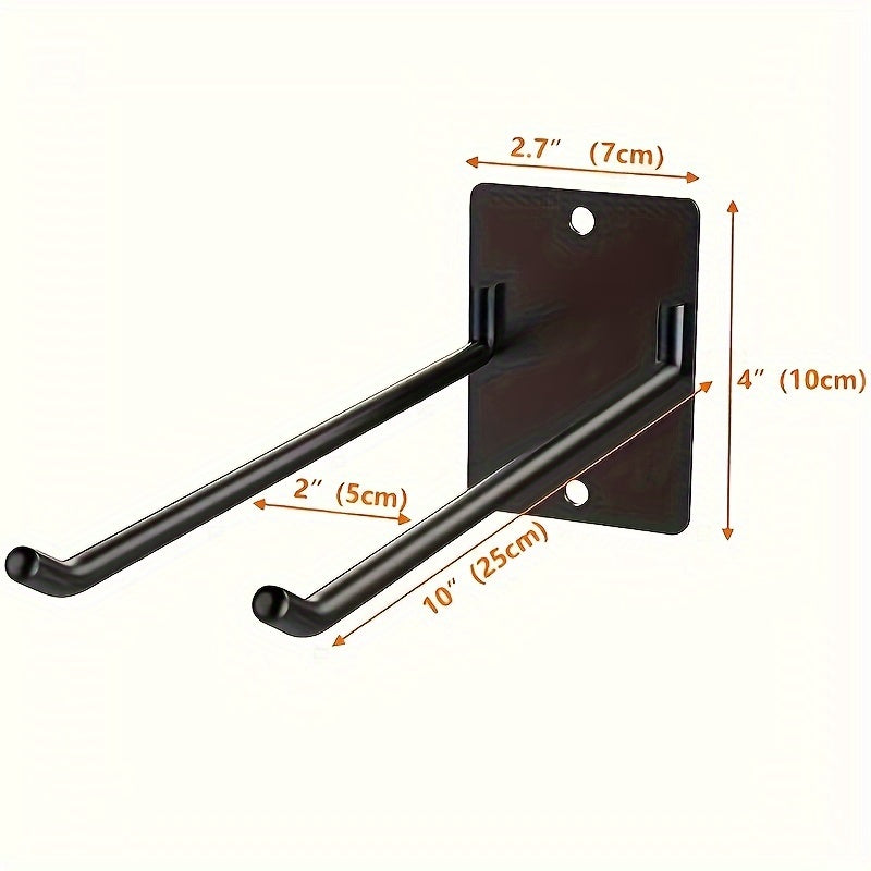 ToolRack - Organizador de Ferramentas de Jardim em Metal Pesado com Ganchos para Garagem