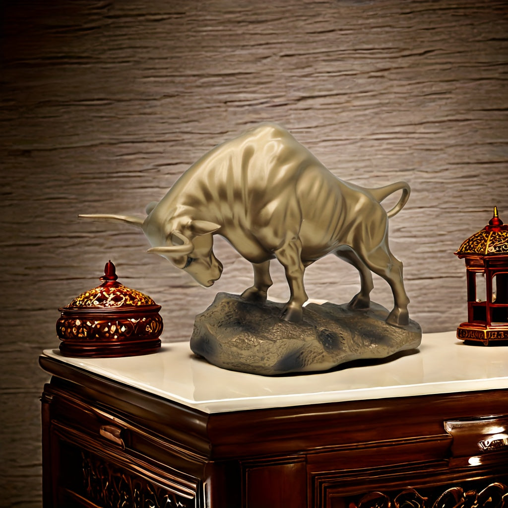 ChargingBull - Wall Street Charging Bull Sculpture