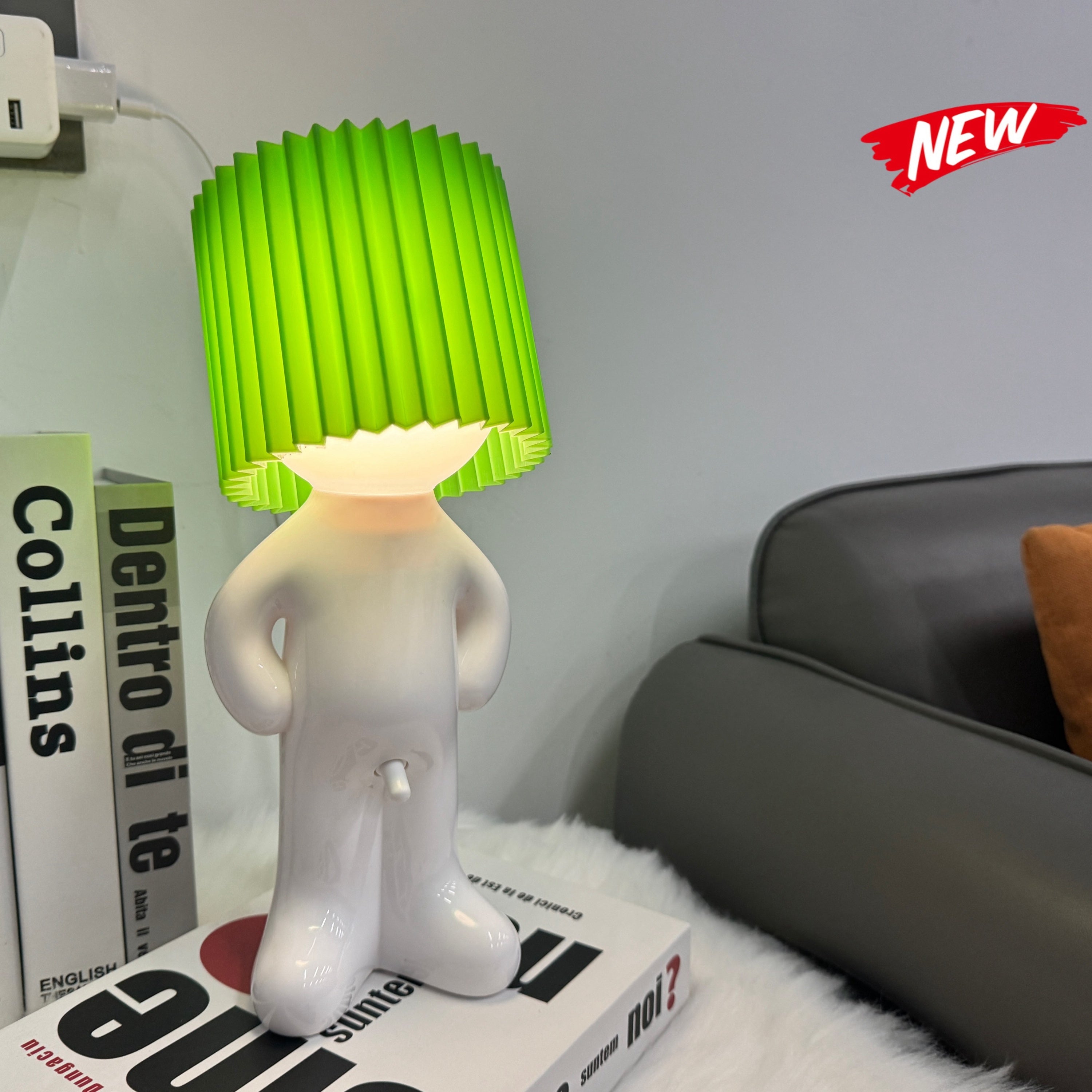 VerlegenLicht - USB Powered Geometric Table Lamp with Colorful Light