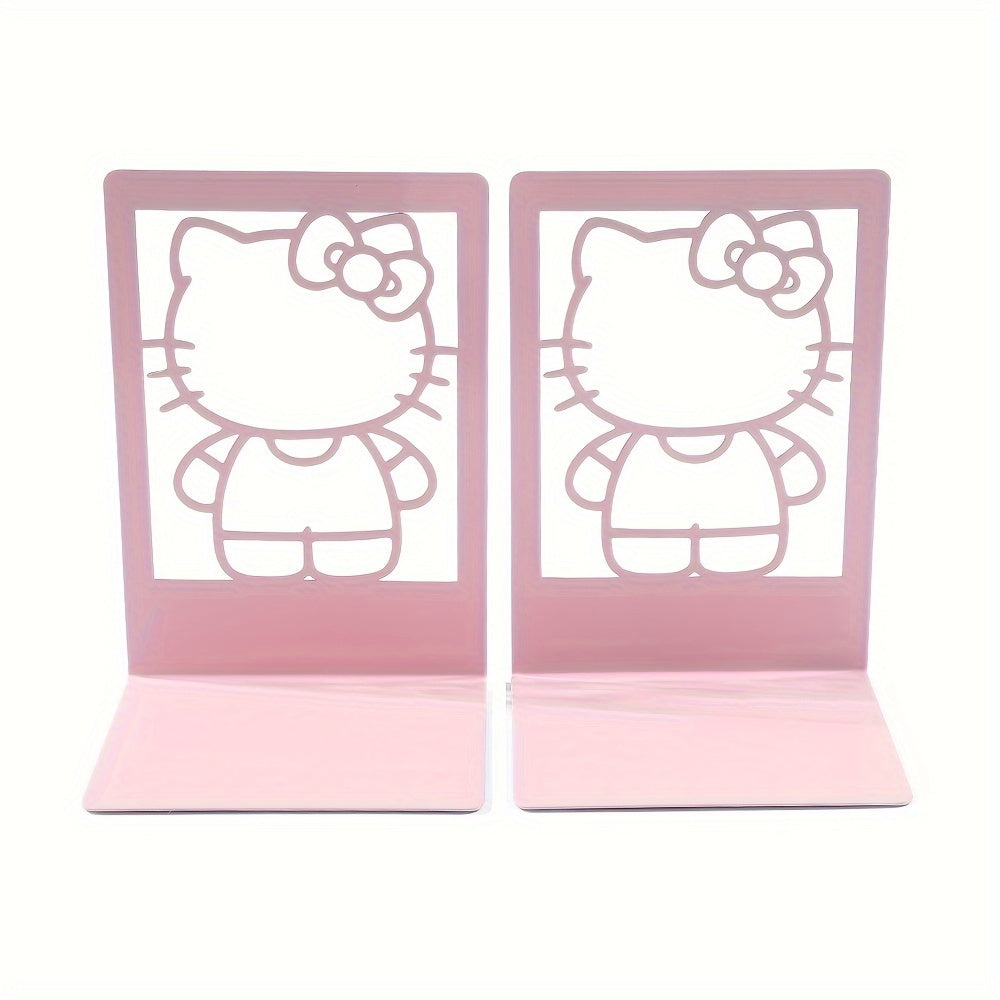 Suportes Metálicos para Livros Sanrio Hello Kitty - Duráveis e Elegantes