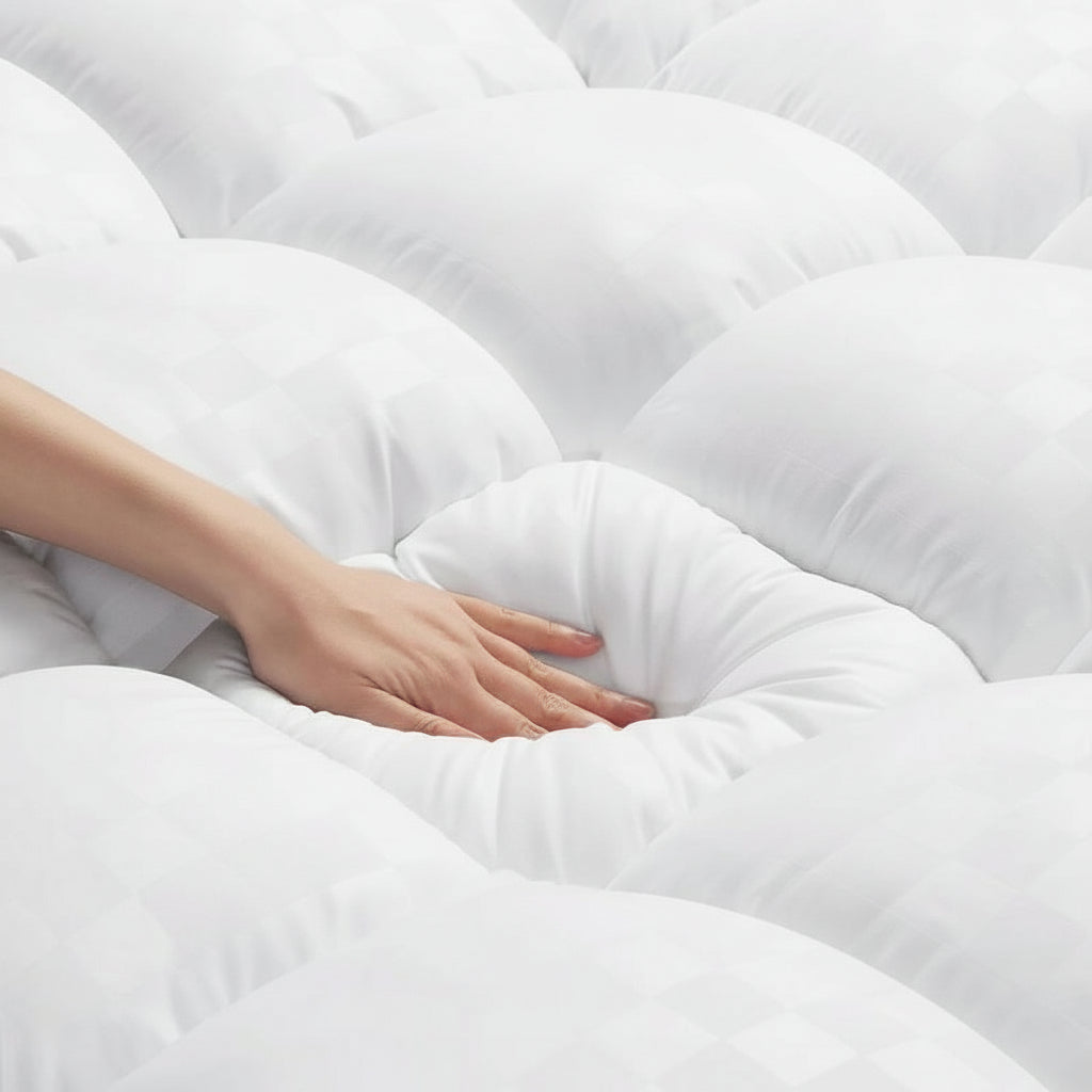 Matras Topper Microfibre Donsalternatief Extra Dik Cooling Queen