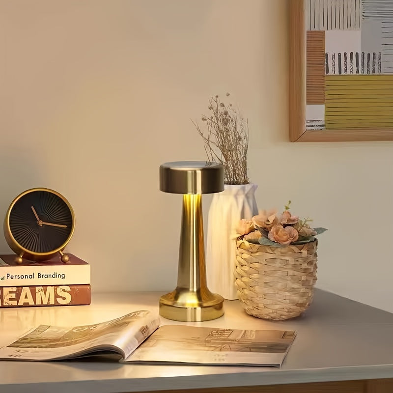 AuroraDesk - Lampada da scrivania LED ricaricabile USB con controllo touch
