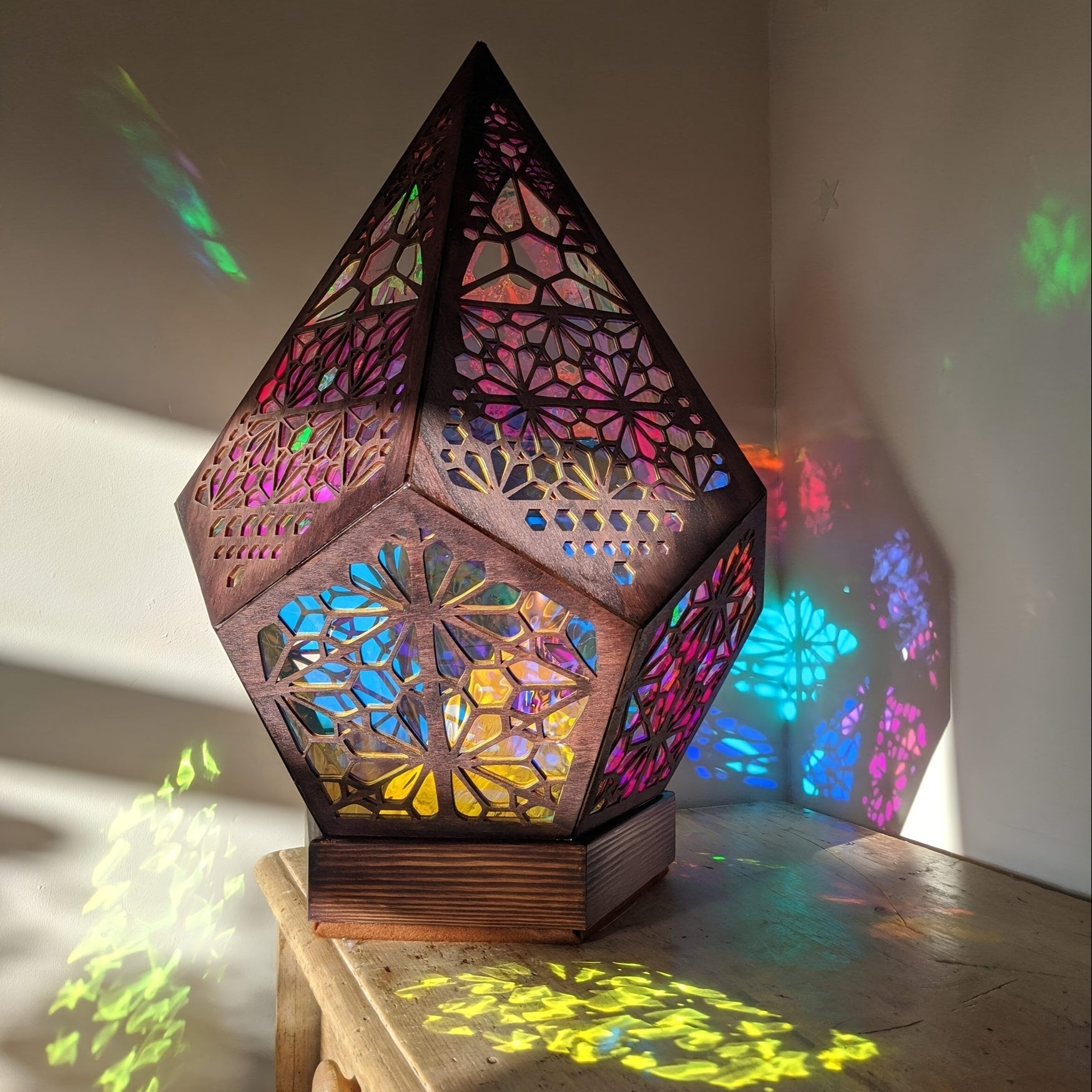 StarGlow - USB Bohemian Starry Sky Night Light 3D Projector