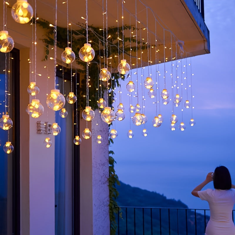 LumiSphere - 3.0m Wreath Ball Decorative LED Lighting, Perfect for Christmas & Holidays