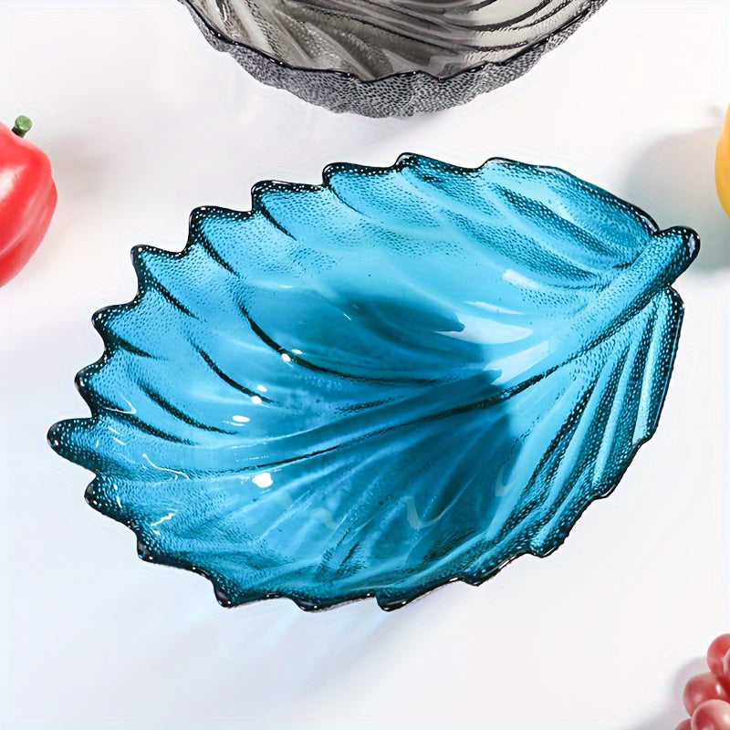 FeatherGlass Slalom - Microwave-Safe Glass Novelty Dish