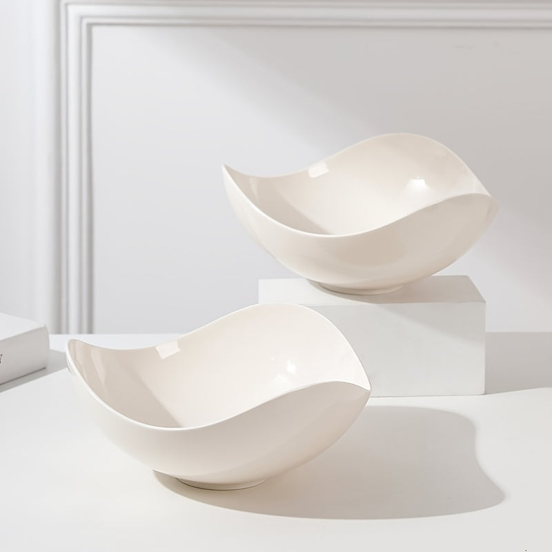 PetraFruit Fruit Bowl - Luxury PET Fruit Bowl for Living Room & Coffee Table
