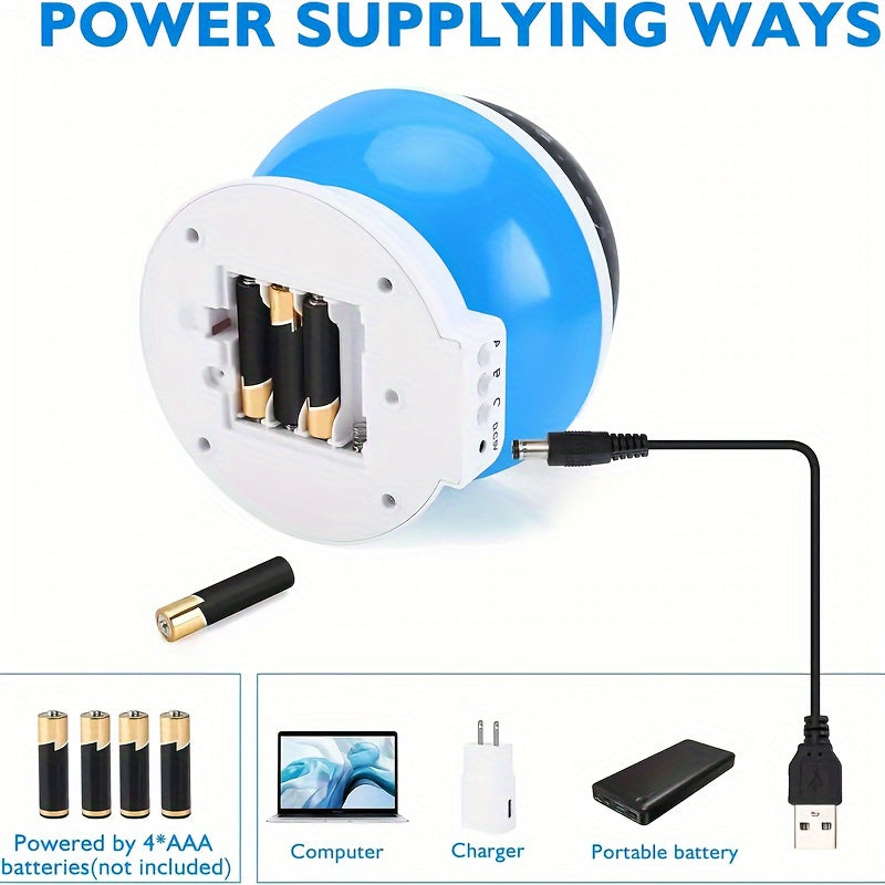 StarGlow - LED Star Projector Night Light with Adjustable Colors and USB Power Supply