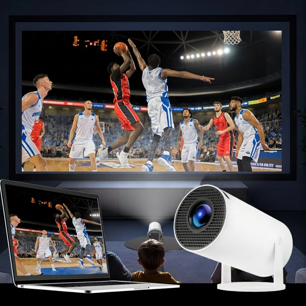 Projector Wifi 4K Portable Home Theater LCD Beamer