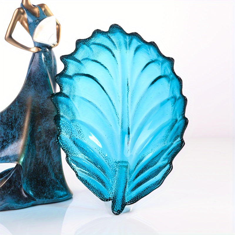 FeatherGlass Slalom - Microwave-Safe Glass Novelty Dish