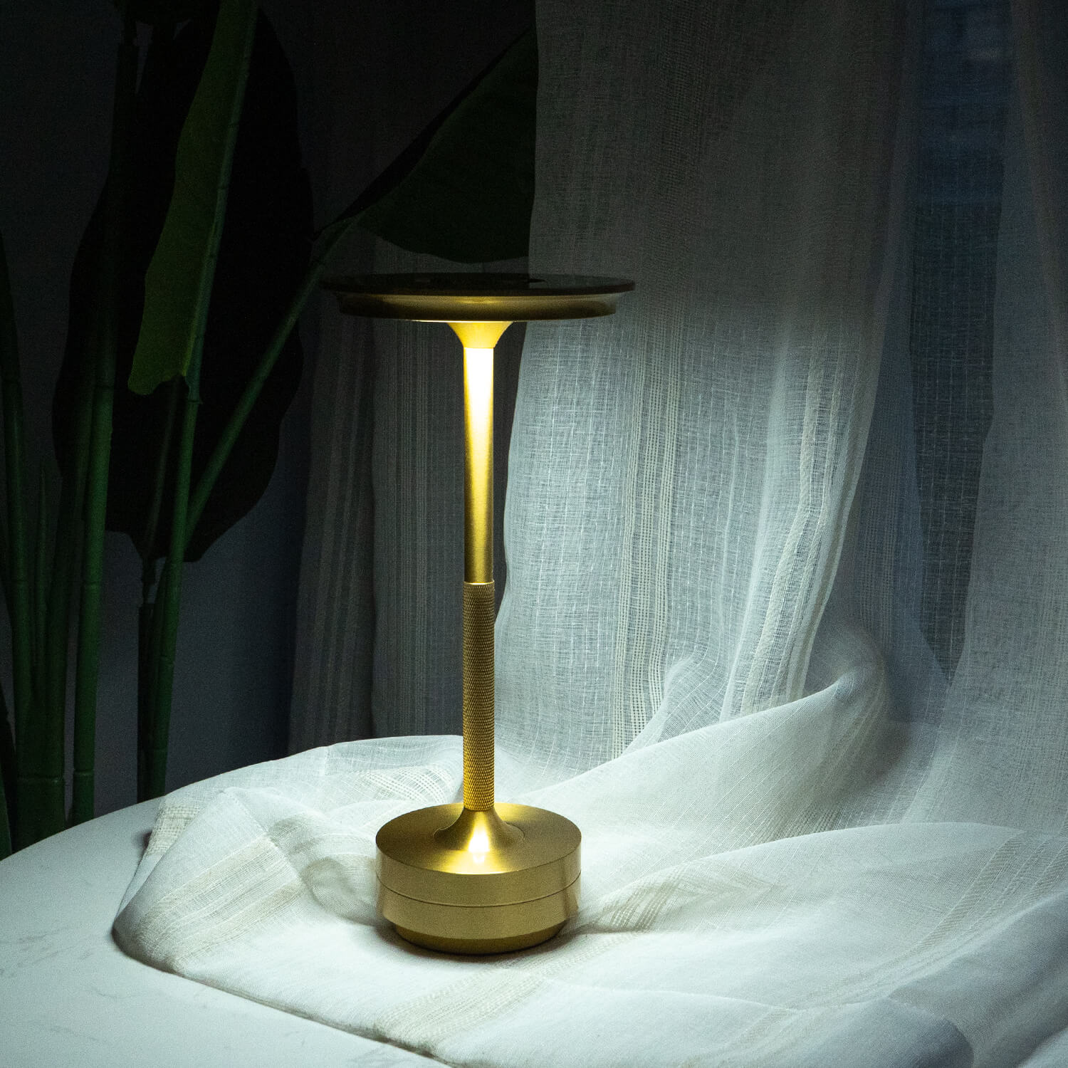 Lampada da Tavolo Wireless Ambient Metallic