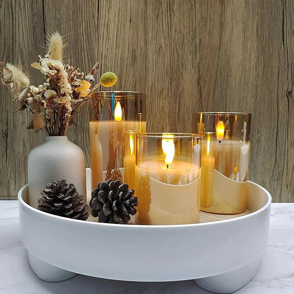 Luminoir - Conjunto de Velas LED Autênticas