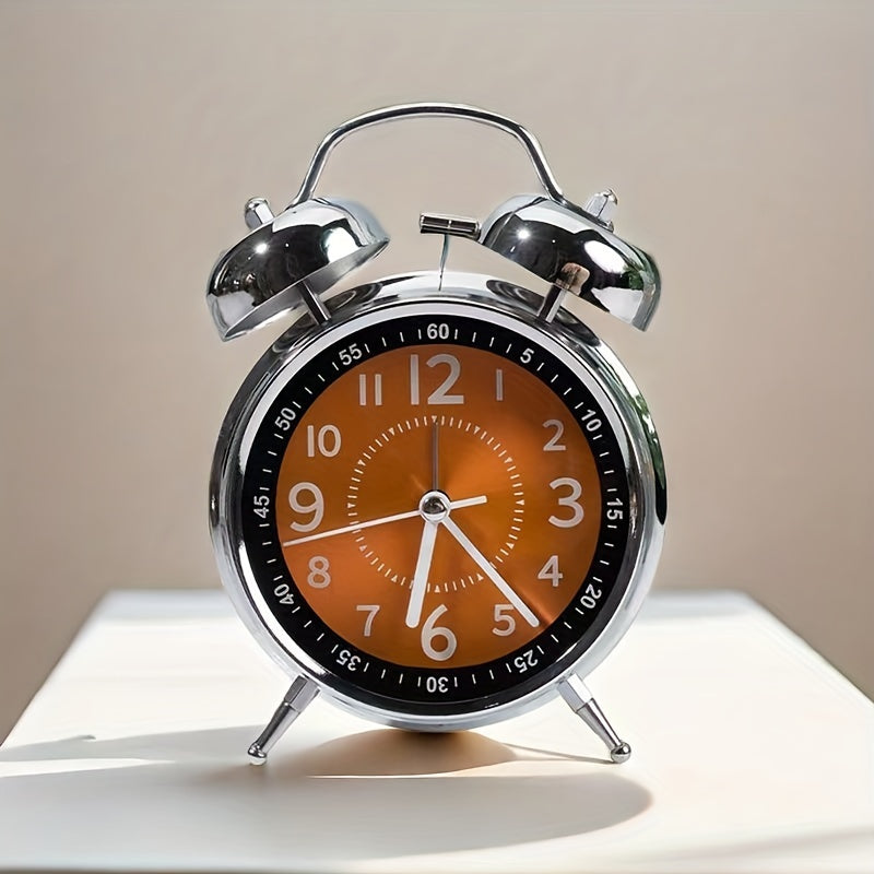 TimeBell - Classic Metal Bell-Top Alarm Clock