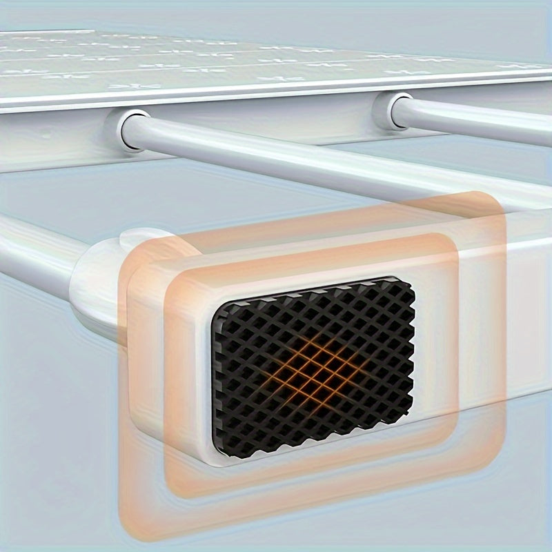 FlexRack - Adjustable Wall-Mounted Storage Rack with Retractable Technology