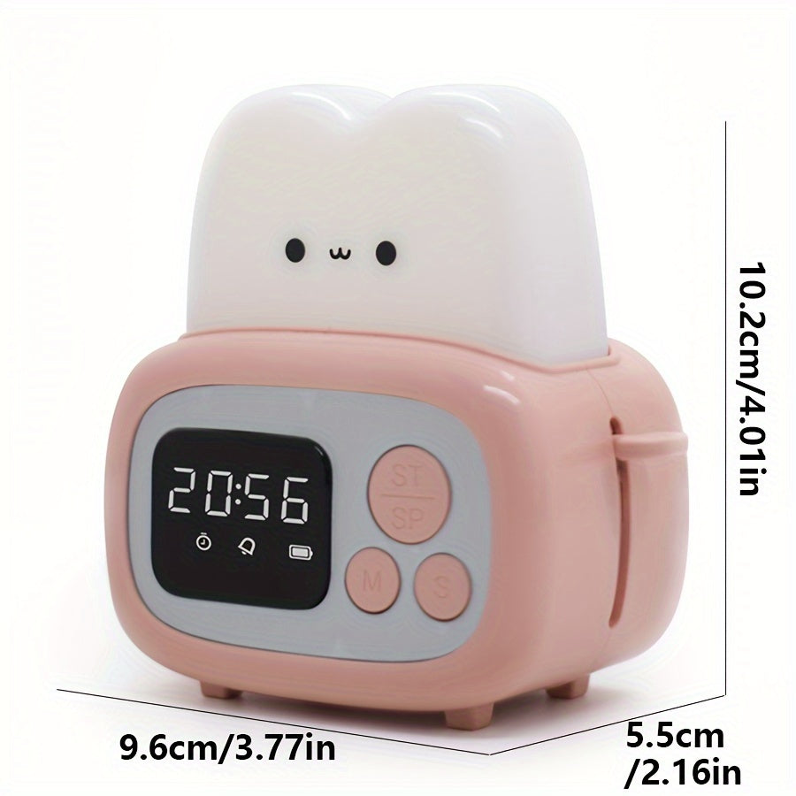 GlowBake - Sveglia LED Ombreggiata con Batteria Ricaricabile USB