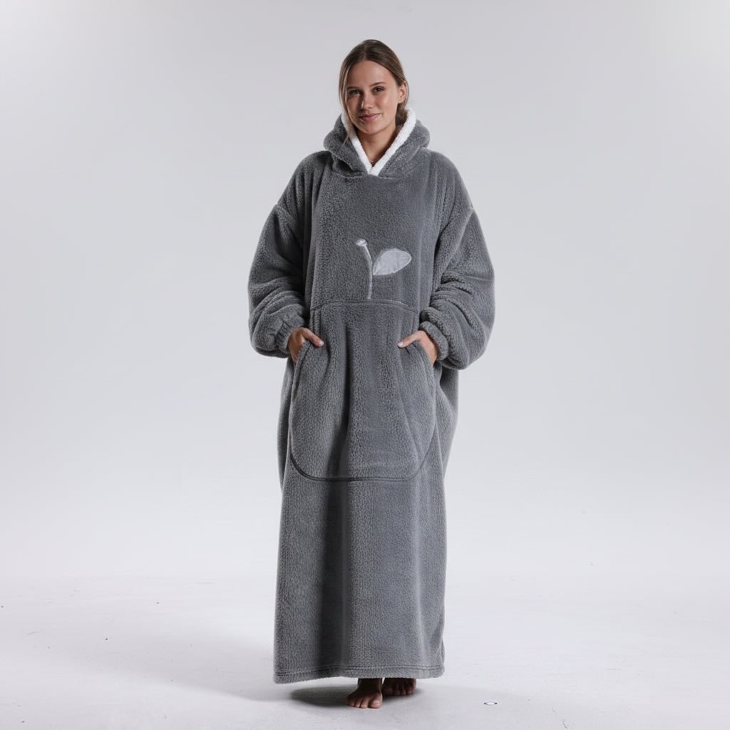 Felpa Coperta Oversize Design Accogliente - Image 1
