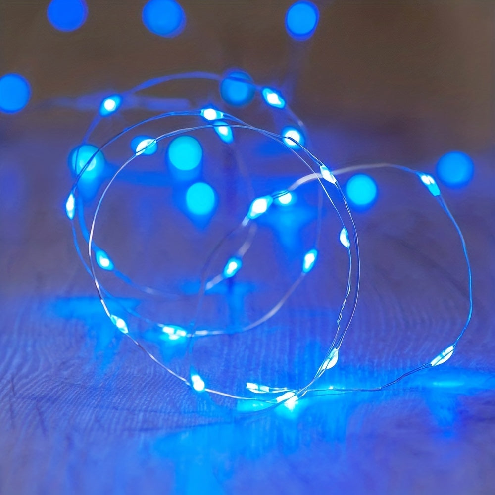 TwinkleWire - Guirnalda de luces LED de cobre USB, decoración multicolor