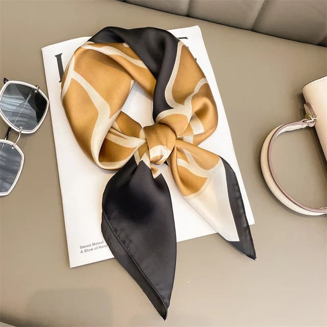 Foulard In Seta Foulard Elegante Design Unico - Image 7