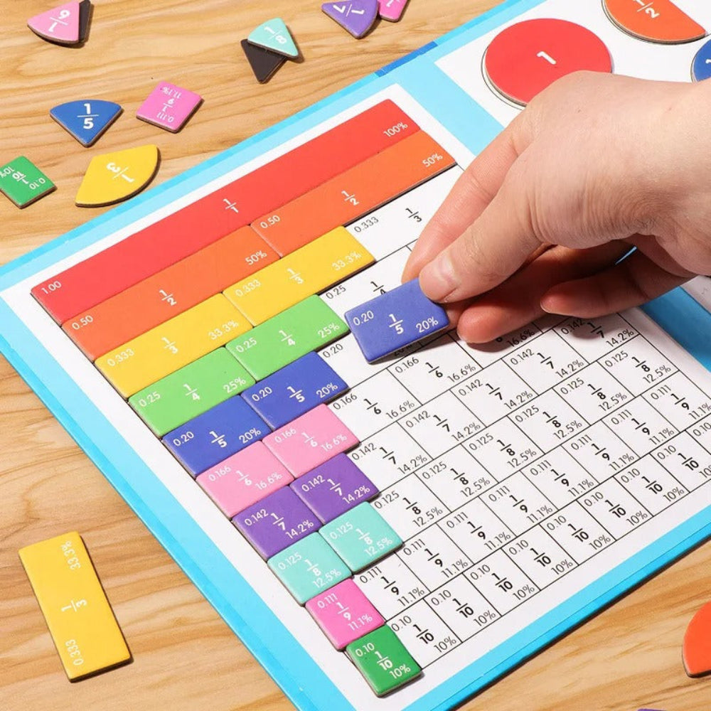 Educational Toy Magnetic Math Game Children