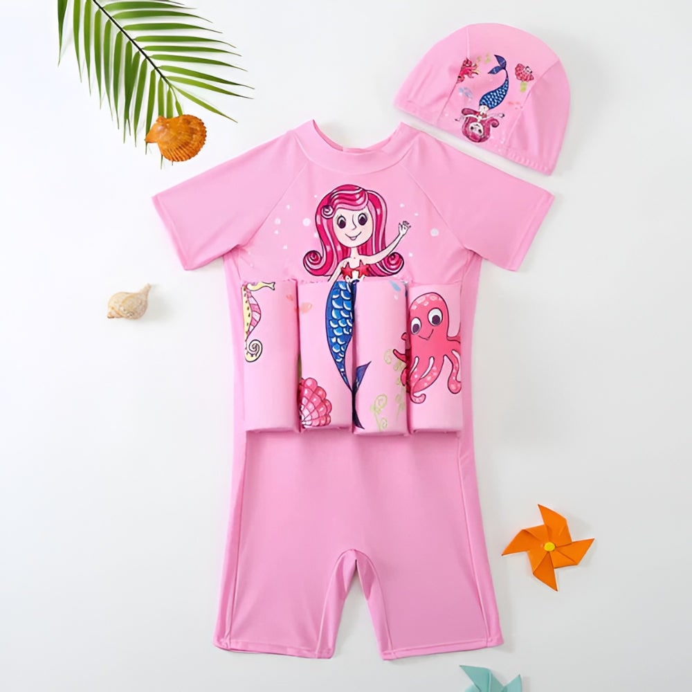 Gilet Nuoto Bambini Salvagente Regolabile Sicuro - Image 4