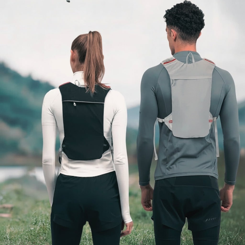 Gilet Running Zaino Idrico Regolabile Mesh Leggero - Image 2