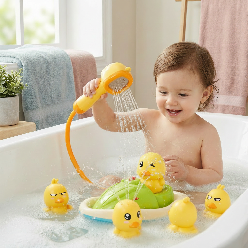 Giocattoli Da Bagno Sicuri Bambini Coordinazione Giochi - Image 1
