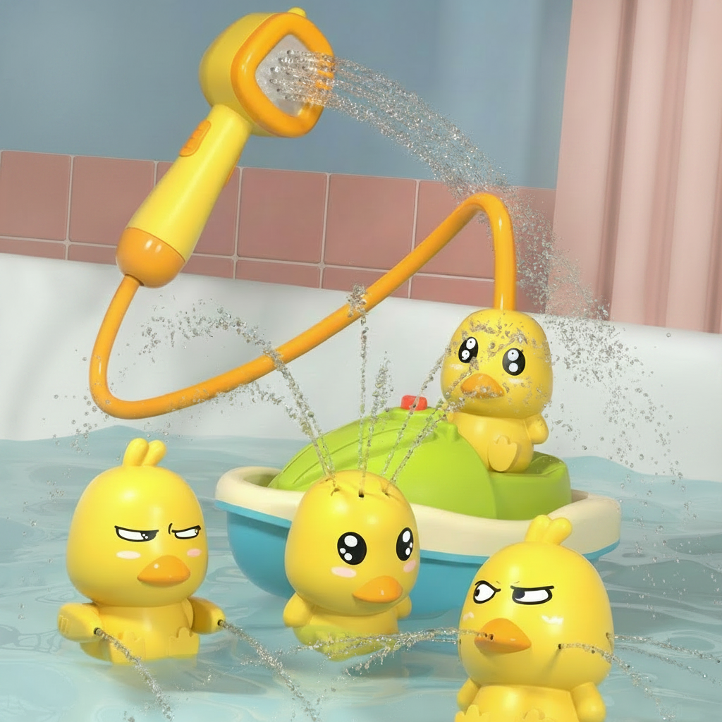 Giocattoli Da Bagno Sicuri Bambini Coordinazione Giochi - Image 2