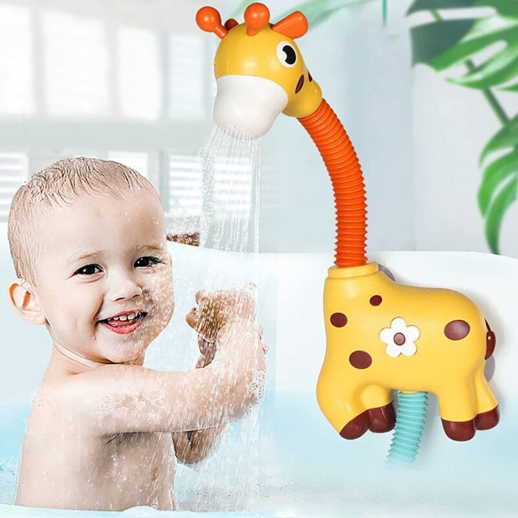 Giocattolo Bagno Giraffa Spruzza Acqua Divertente - Image 2
