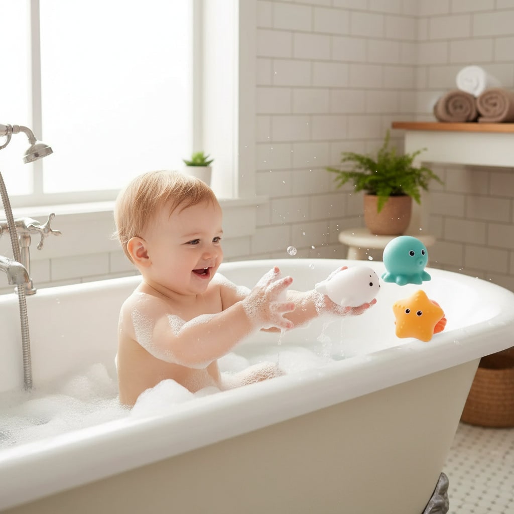Giochi Bagno Animali Galleggianti Interattivi Divertenti - Image 3