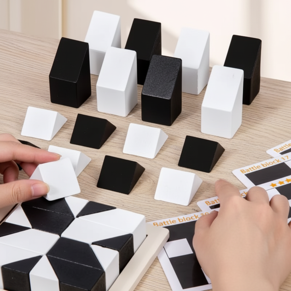 Gioco Puzzle Blocchi Logici Sfida Strategica - Image 1