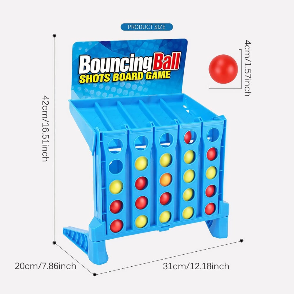 Gioco Tavolo Bambini Palline Rimbalzanti Famiglia - Image 2