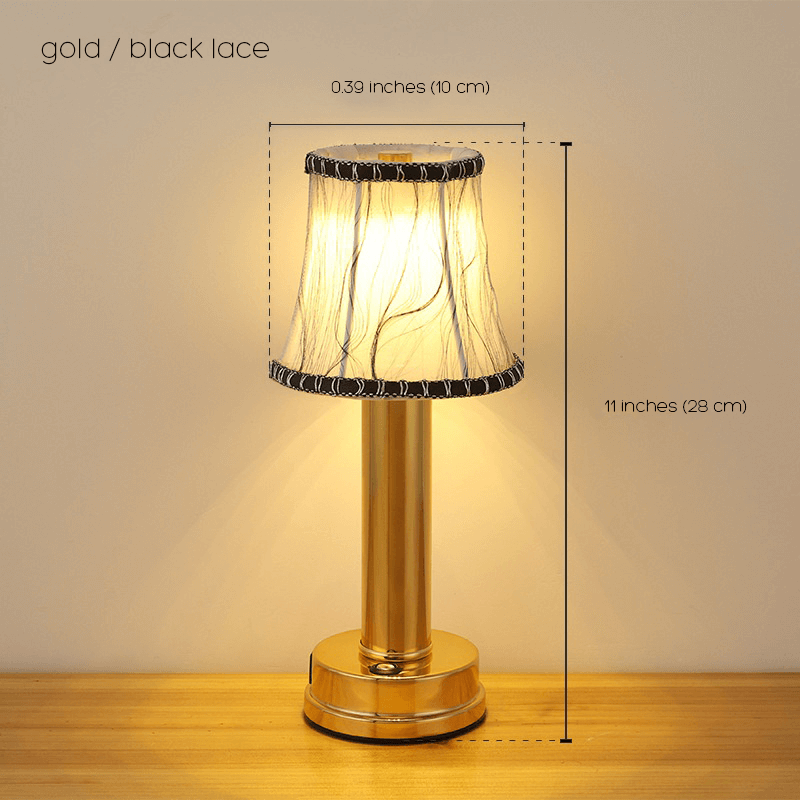 CozyGlimmer | Lampada da tavolo in tessuto