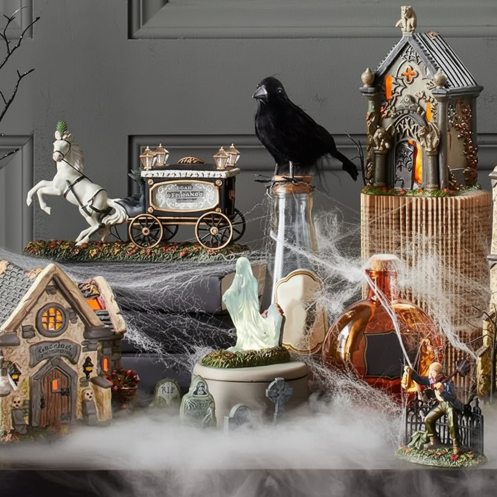 Halloween Accessories Decorazioni Feste Fantasmi Zucche - Image 4