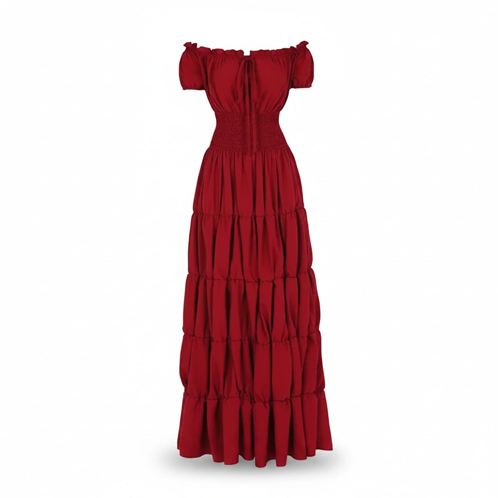 Halloween Costume Abito Maxidress Scollo V Infibiato - Image 12