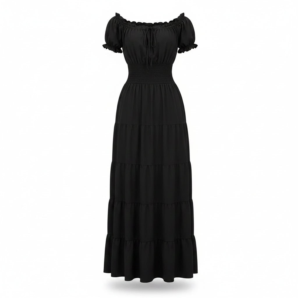 Halloween Costume Abito Maxidress Scollo V Infibiato - Image 4