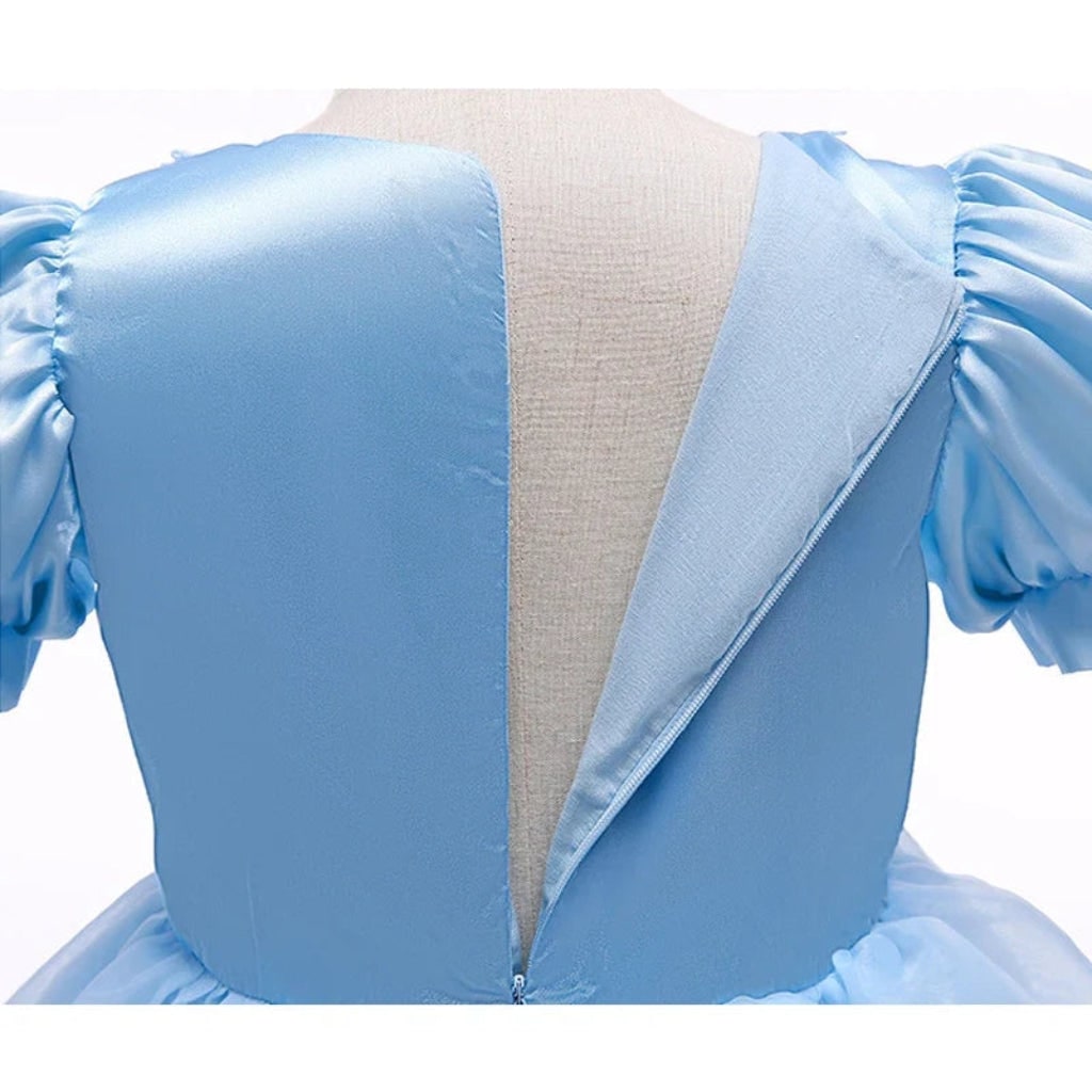 Halloween Costume Bambina Tulle Fiocco Abito Elegante - Image 7
