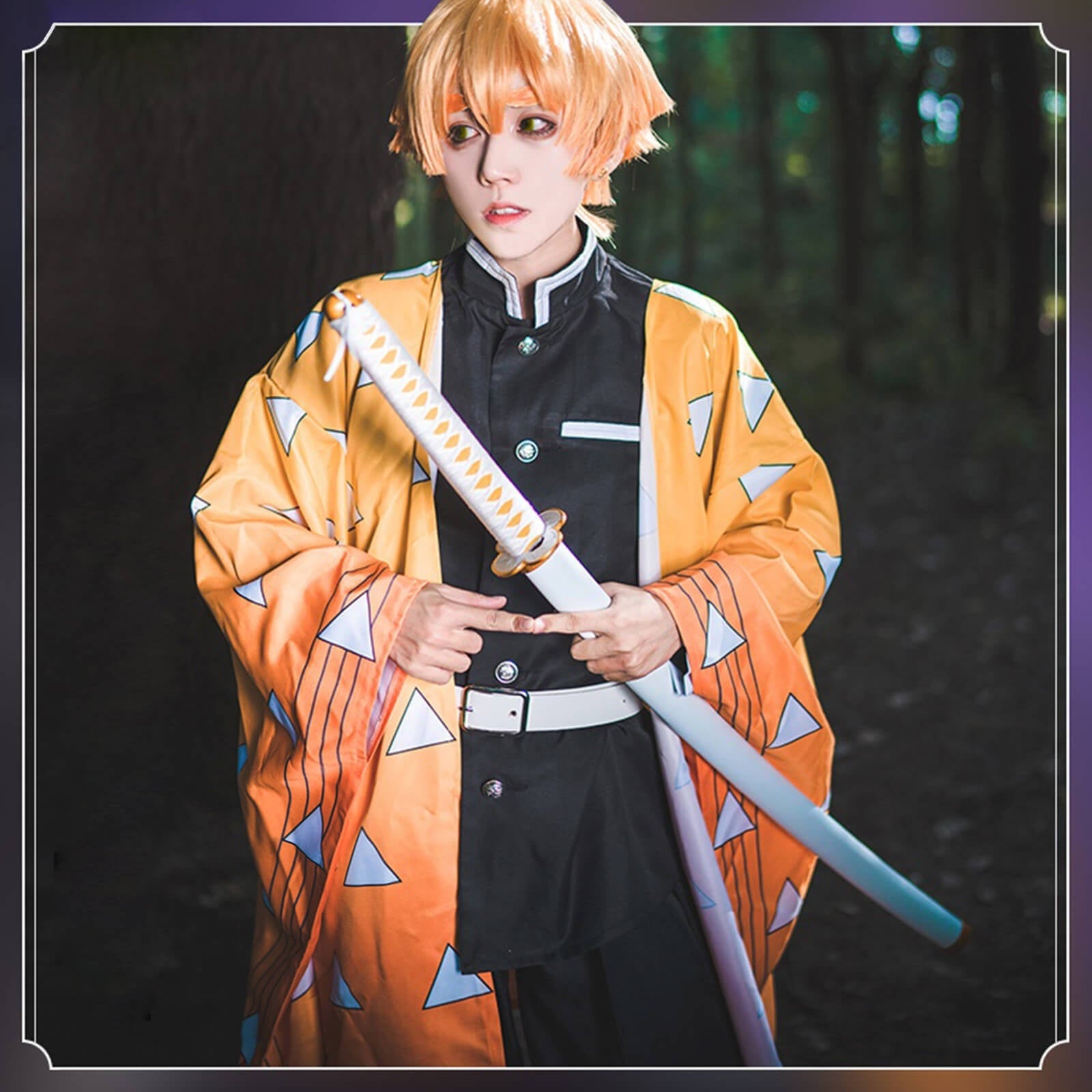Halloween Costume Carnevale Anime Abito Giapponese Adulti Bambini - Image 1