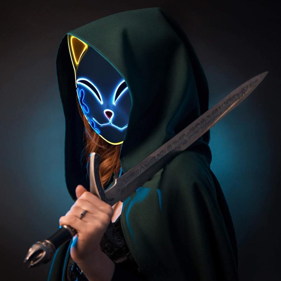 Halloween Costume Carnevale Anime Abito Giapponese Adulti Bambini - Image 12