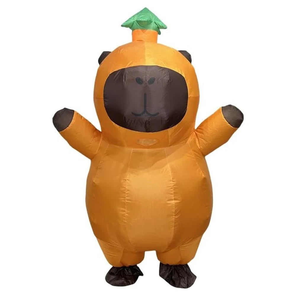 Halloween Costume Gonfiabile Orso Foglia - Image 3