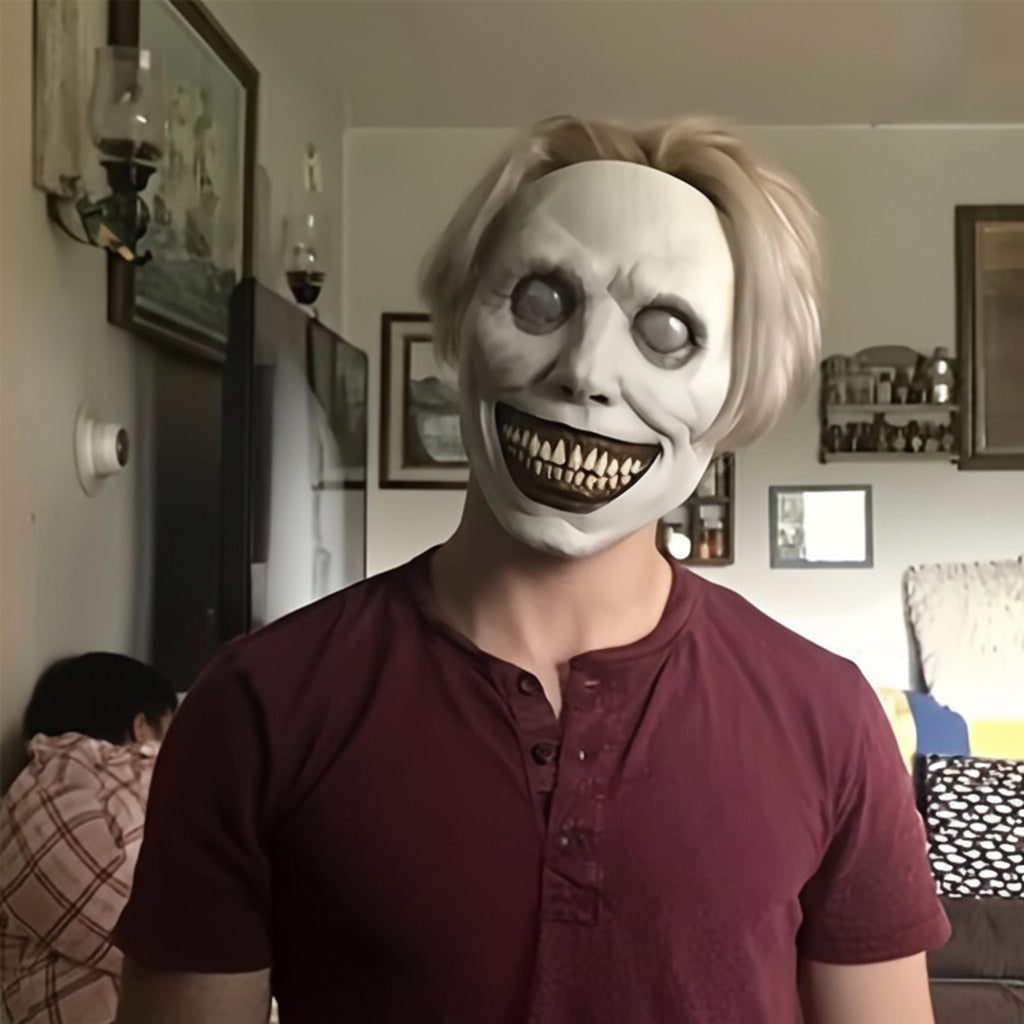 Halloween Costume Maschera Horror Accessorio Spaventoso - Image 2