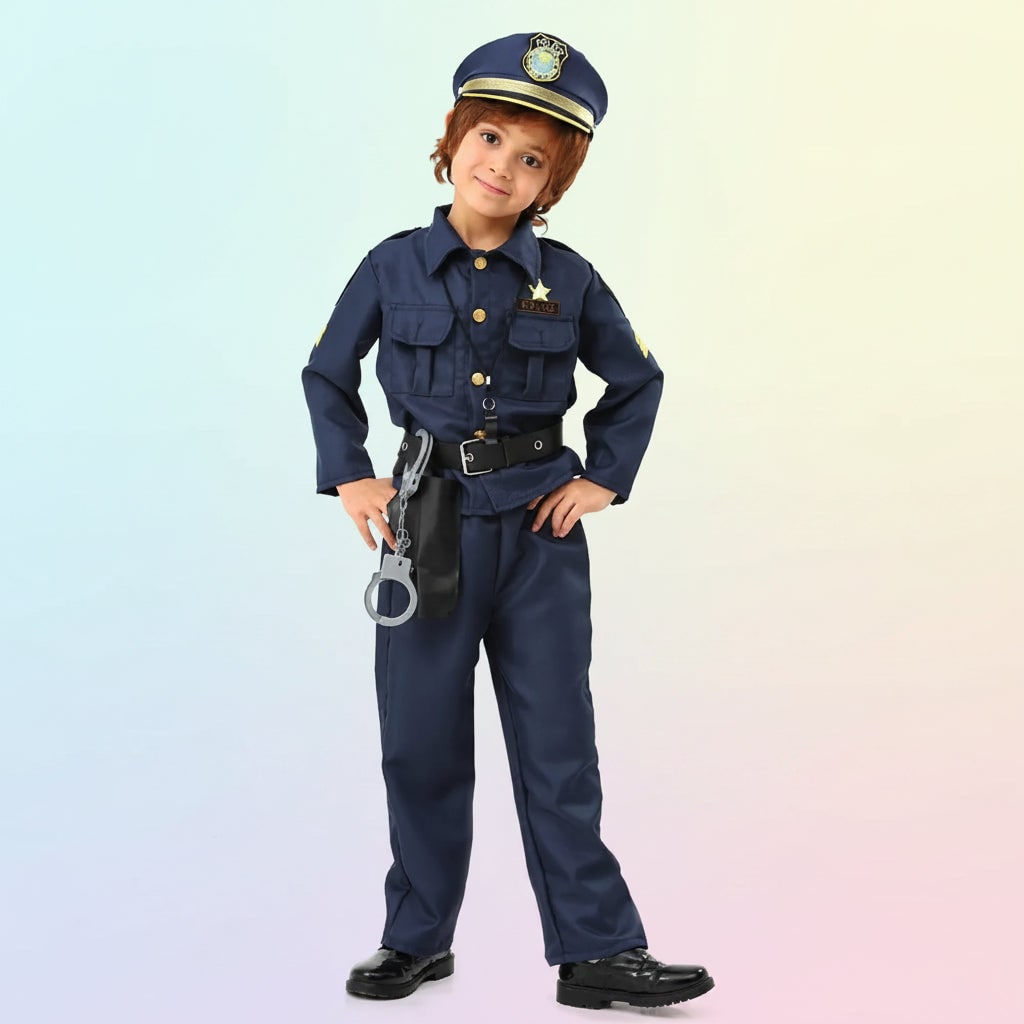 Halloween Costume Poliziotto Bambino Gioco Di Ruolo - Image 1