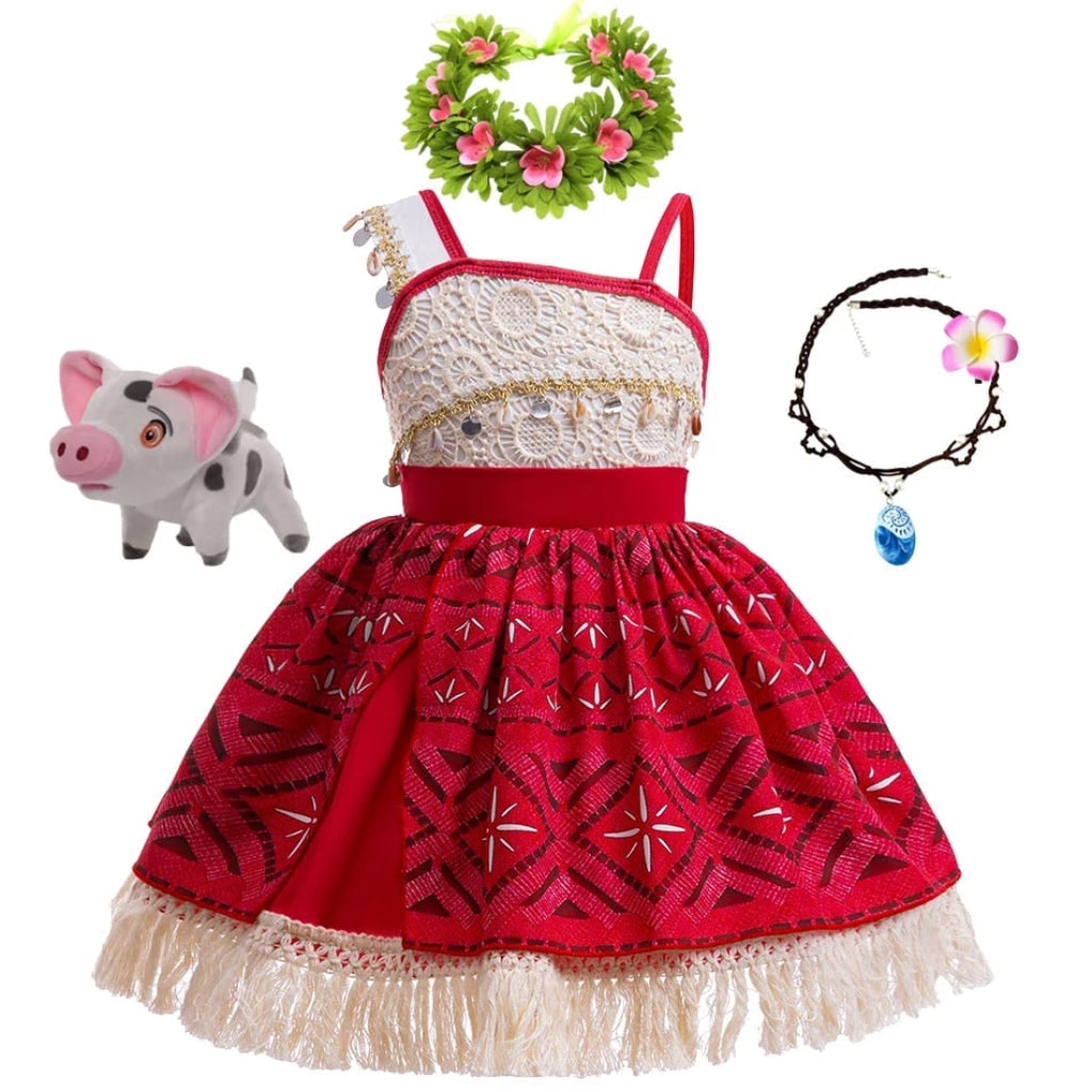 Halloween Costume Principessa Abito Frange - Image 4
